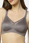 Triumph Double Layered Non Wired Full Coverage Minimiser Bra - Pigeon Grey — thumbnail 4
